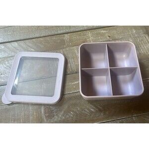 Figmint™ 28oz Snack Bento Food Storage Container Lavender Purple